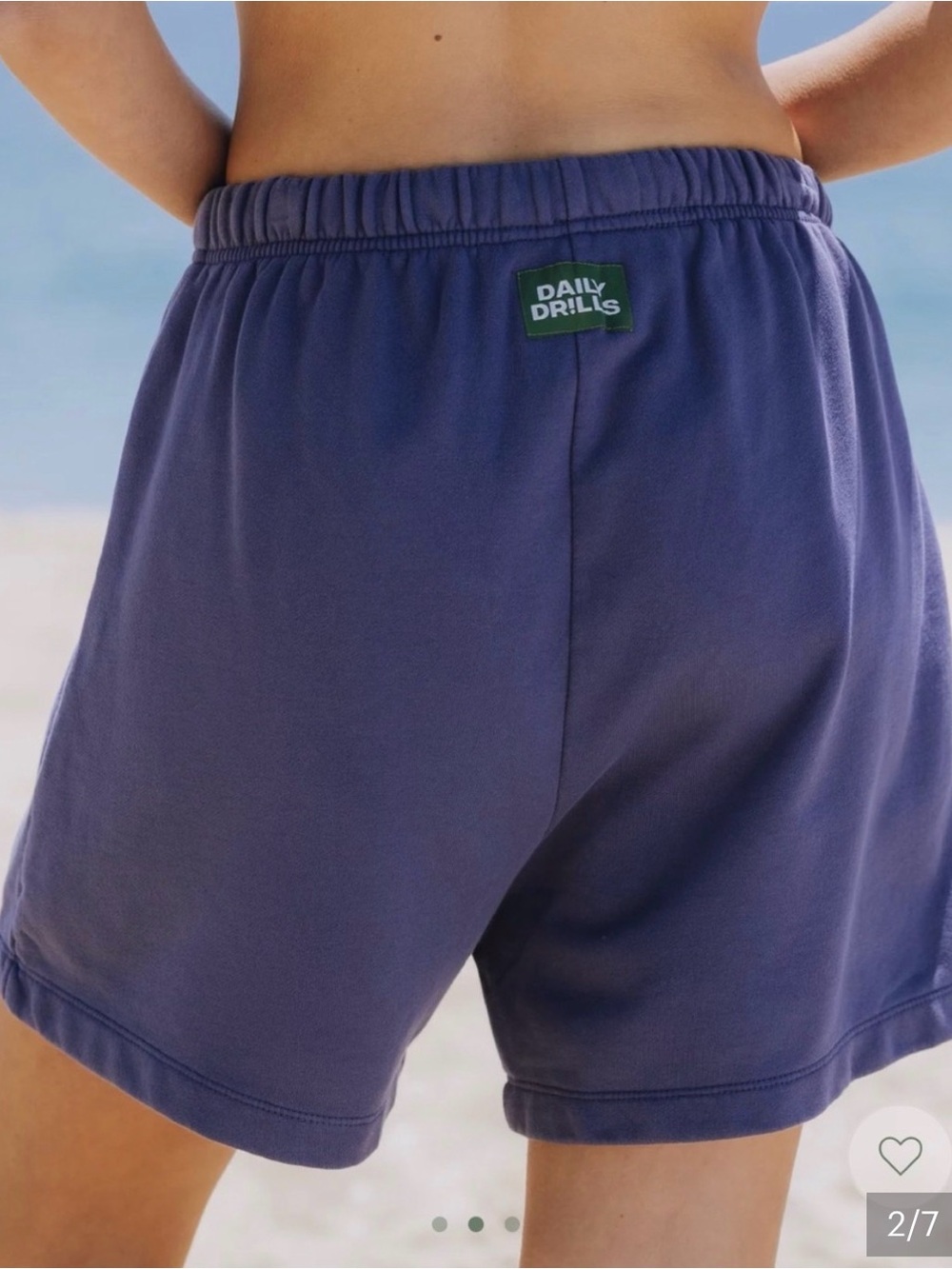 Daily Drills Women's Deep Navy Athletic Elastic-Waist Shorts